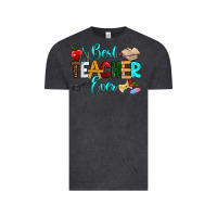 Vintage Black best teacher ever Vintage Tee - RanaPortraitStore