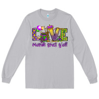 Moon Dust Love Mardi Gras Y'all Long Sleeve Tee - HowdyJamesFarm