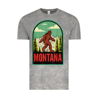 Cloud Rock montana vintage bigfoot travel Vintage Tee - longCreatives