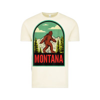 Vintage Arctic montana vintage bigfoot travel Vintage Tee - longCreatives