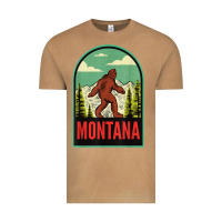 Montana Vintage Bigfoot Travel Vintage Tee | Teevron
