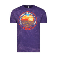 Cloud Purple Vintage Grand Canyon National Park Retro 80s Graphic Vintage Tee - longCreatives