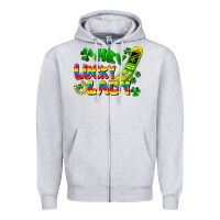 Heather Grey Hey lucky lady flip phone Zipper Hoodie - FaDigitalArtStudio