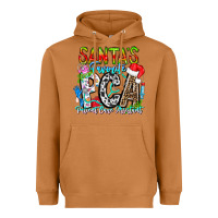 Meerkat Santas Favorite PCA Patient Care Assistant Heavyweight Hoodie - CowhideDigitalArt
