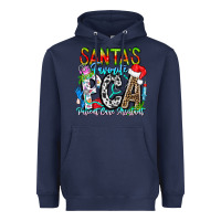 Navy Santas Favorite PCA Patient Care Assistant Heavyweight Hoodie - CowhideDigitalArt