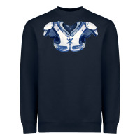 Navy practice jersey fa element 1 Heavyweight Sweatshirt - FaDigitalArtStudio