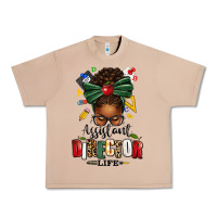 Burro assistant director life afro messy bun Urban Heavy Tee - texasbilliewilder