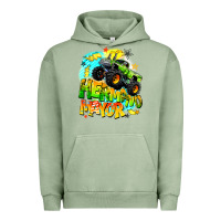 Pigment Oil Green hermano mayor Urban Hoodie - BarkalooDesign