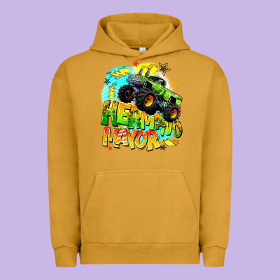 Hermano Mayor Urban Hoodie Designed By Barkaloodesign