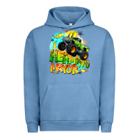 Pigment Pebble Blue hermano mayor Urban Hoodie - BarkalooDesign