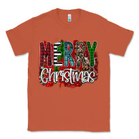 Copper Merry Christmas Buffalo Plaid Leopard Classic Tee - Bettercallsaul