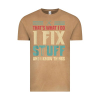 Vintage Camel that's what i do   i fix stuff and i know things Vintage Tee - longCreatives