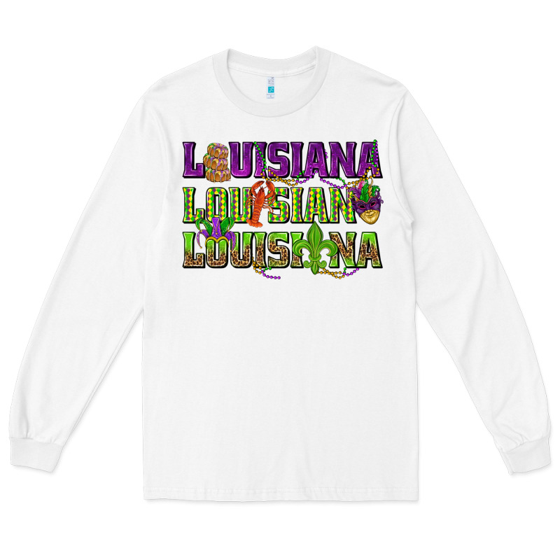 Louisiana Louisiana Louisiana Long Sleeve Tee by HowdyJamesFarm | Teevron