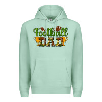 Seafoam Football Dad Premium Hoodie - BundleAndBundleShop
