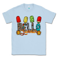 Dusty Blue hello summer Classic Tee - RacoonDesign