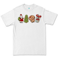 White christmas milk and cookies Premium Tee - MaliasSmallBusiness