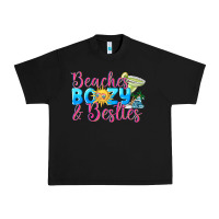 Black Beaches boozy besties Summer Urban Heavy Tee - NancyCooperArtShop