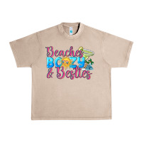 French Oak Beaches boozy besties Summer Urban Heavy Tee - NancyCooperArtShop