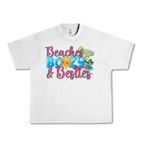 Lunar Rock Beaches boozy besties Summer Urban Heavy Tee - NancyCooperArtShop