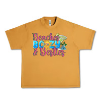 Peanut Butter Beaches boozy besties Summer Urban Heavy Tee - NancyCooperArtShop