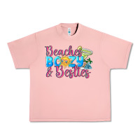 Salmon Beaches boozy besties Summer Urban Heavy Tee - NancyCooperArtShop