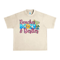 Sandshell Beaches boozy besties Summer Urban Heavy Tee - NancyCooperArtShop