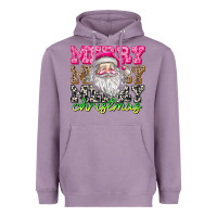 Lavender merry merry merry christmas Heavyweight Hoodie - CowhideDigitalArt