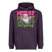Plum merry merry merry christmas Heavyweight Hoodie - CowhideDigitalArt