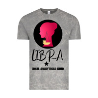 Cloud Rock Libra Zodiac Sign Horoscope Birth Gift Girl Vintage Tee - Bettercallsaul