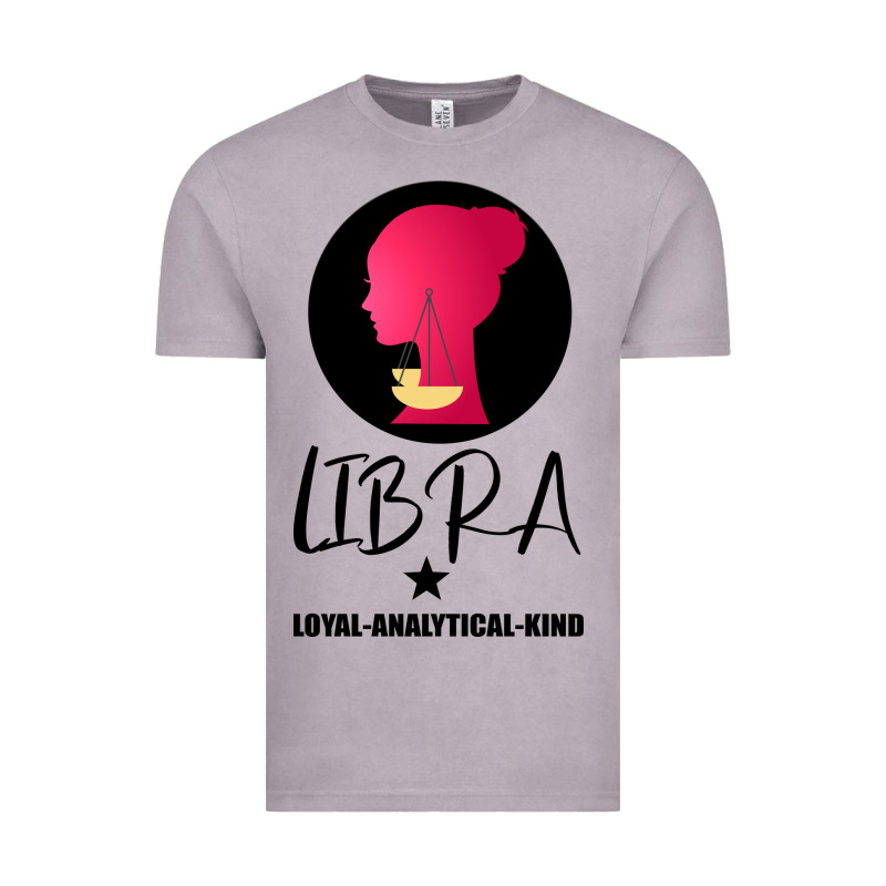 Libra Zodiac Sign Horoscope Birth Gift Girl Vintage Tee by Bettercallsaul | Teevron