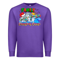 Purple family 2024 christmas cruise Premium Sweatshirt - CowhideDigitalArt