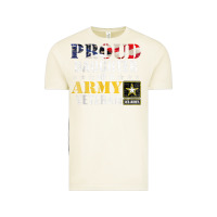 Vintage Arctic proud daughter of a army veteran american flag military gift Vintage Tee - longCreatives