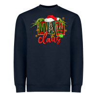 Navy christmas maw claus Heavyweight Sweatshirt - FaDigitalArtStudio