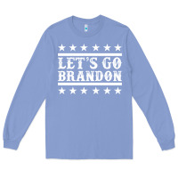 Colony Blue Let's Go Brandon Impeach Long Sleeve Tee - Jasminsmagicworld