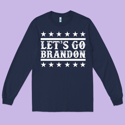 Let's Go Brandon Impeach Long Sleeve Tee Designed By Jasminsmagicworld