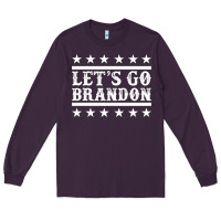 Plum Let's Go Brandon Impeach Long Sleeve Tee - Jasminsmagicworld