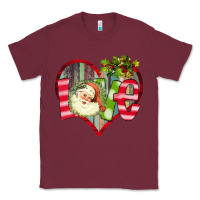 Burgundy Love Christmas Classic Tee - Bettercallsaul