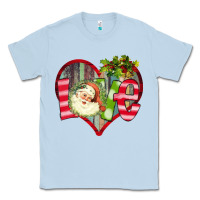 Dusty Blue Love Christmas Classic Tee - Bettercallsaul