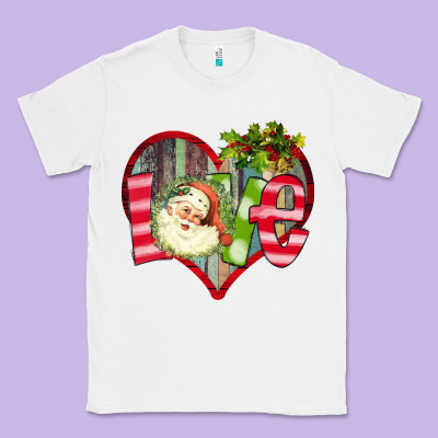 Love Christmas Classic Tee Designed By Bettercallsaul