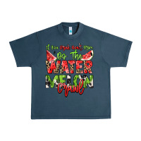 Midnight Navy If you drink don't drive do the watermelon crawl Urban Heavy Tee - NancyCooperArtShop