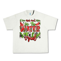 Pistachio If you drink don't drive do the watermelon crawl Urban Heavy Tee - NancyCooperArtShop