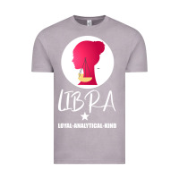 Vintage Zinc Libra Zodiac Sign Horoscope Birth Gift Girl Vintage Tee - Bettercallsaul