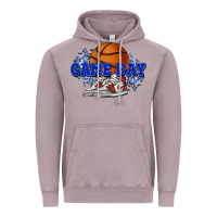 Vintage Zinc Game day Basketball Vintage Hoodie - NancyCooperArtShop