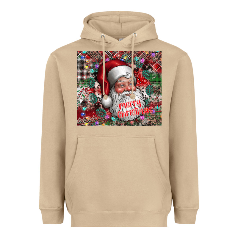 Merry Christmas Heavyweight Hoodie by CowhideDigitalArt | Teevron