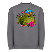 Storm valentines day frog prince olivia Heavyweight Sweatshirt - OliviaCreatesArt