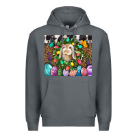 Rock Easter Bunny Tumbler Premium Hoodie - BundleAndBundleShop