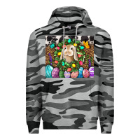 Slate Camo Easter Bunny Tumbler Premium Hoodie - BundleAndBundleShop