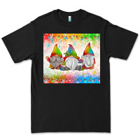 Black christmas lights gnome Premium Tee - MaliasSmallBusiness