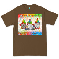 Cacao christmas lights gnome Premium Tee - MaliasSmallBusiness