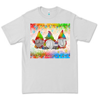Dove Grey christmas lights gnome Premium Tee - MaliasSmallBusiness